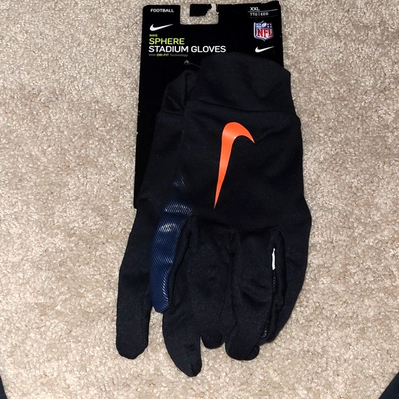 Nike Sphere Stadium Gloves ( Denver Broncos) - Picture 1 of 4
